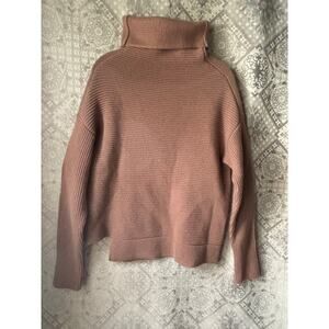 Aritzia Women's L Wool Cashmere Cowl Neck Sweater by Babaton EUC normcore